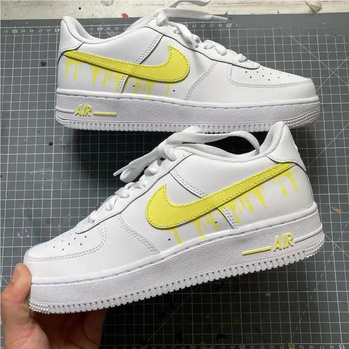 Nike shoes - Nike Air Force 1 - Air Force - DD8959-100 - Yellow 12
