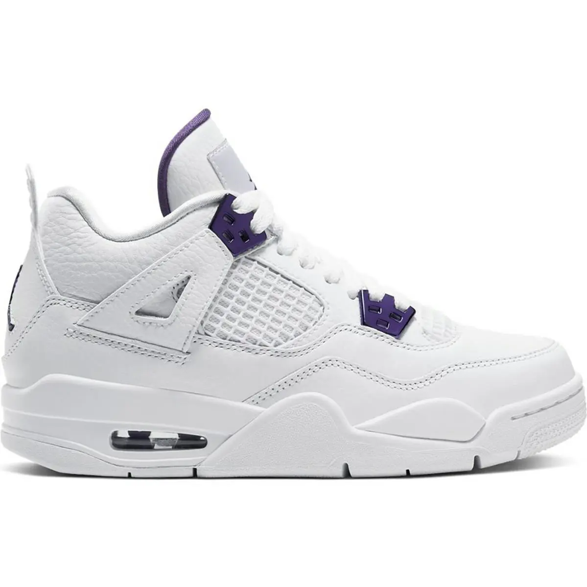 Nike shoes - 408452115 - 408452 115 - White/Metallic Purple 1