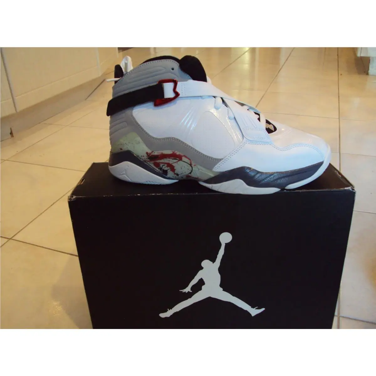 Nike shoes - Air Jordan 8 - Air - 467807-105 - Red/White 0