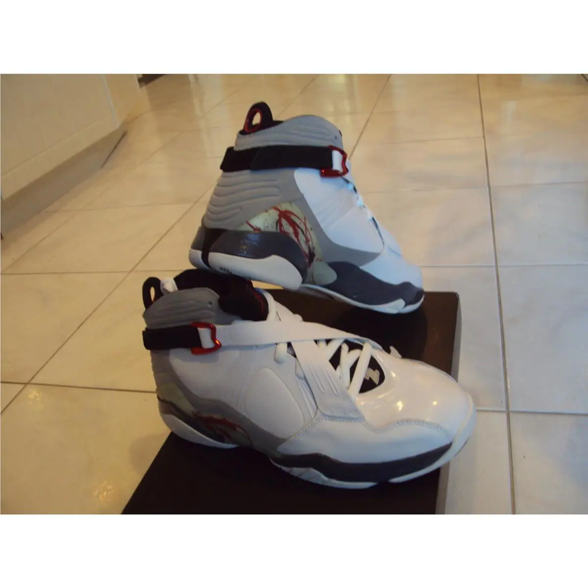 Nike shoes - Air Jordan 8 - Air - 467807-105 - Red/White 1