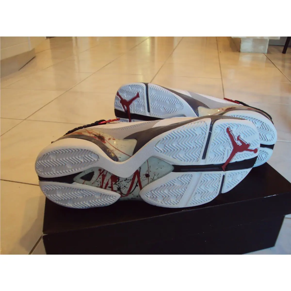 Nike shoes - Air Jordan 8 - Air - 467807-105 - Red/White 4