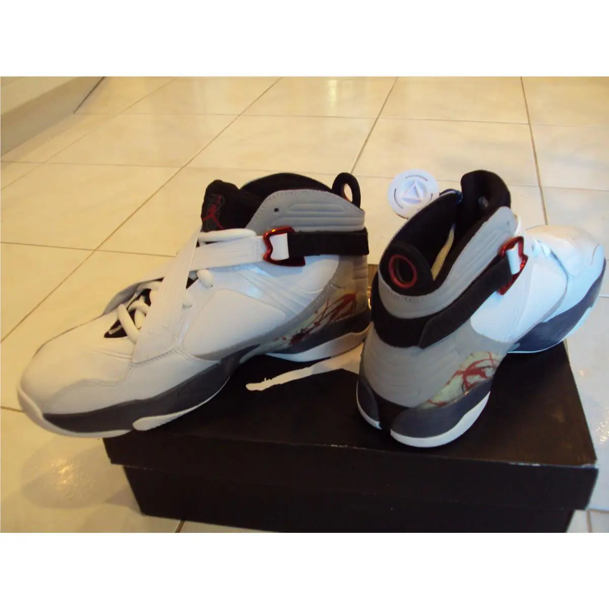 Nike shoes - Air Jordan 8 - Air - 467807-105 - Red/White 5