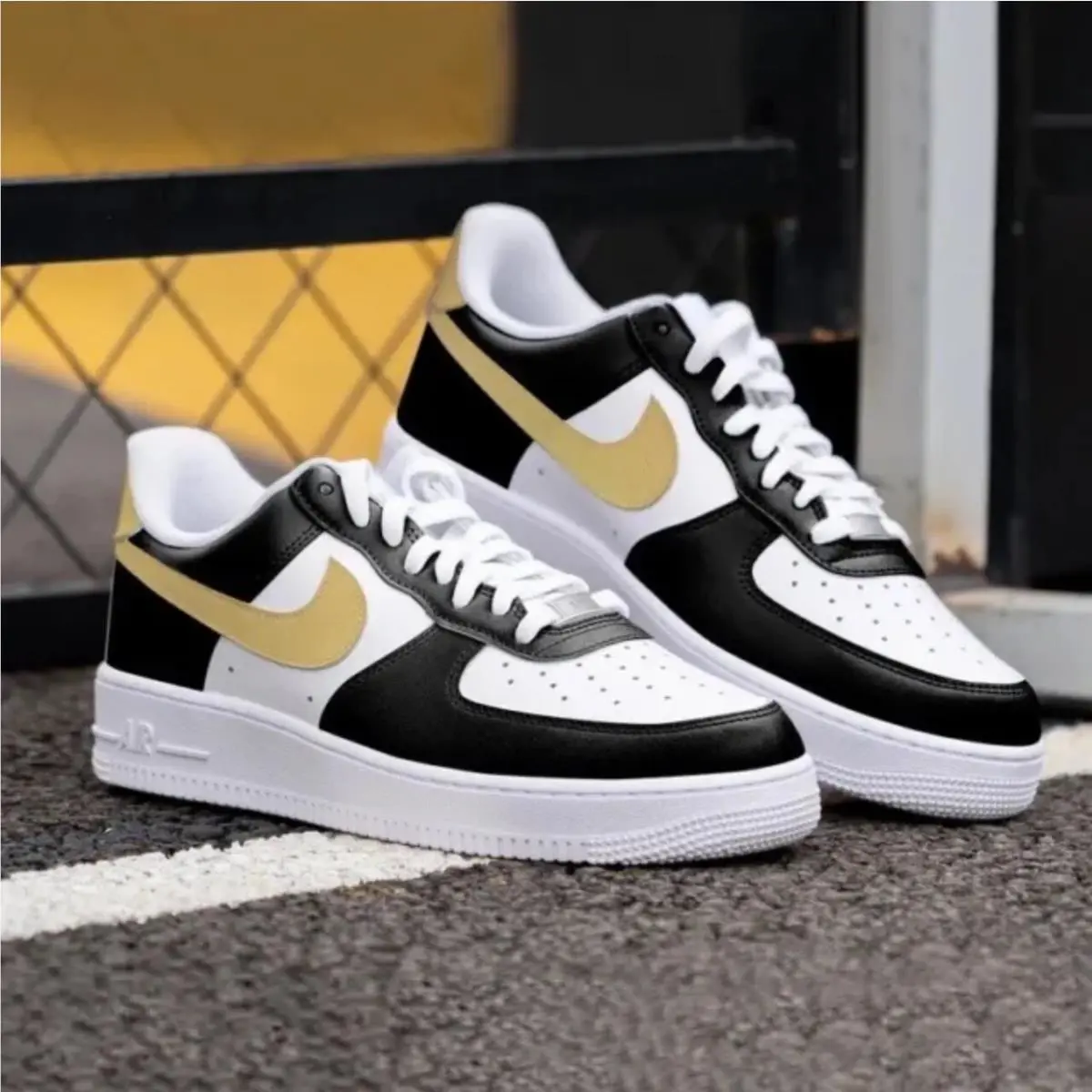 Nike shoes - Nike Air Force 1 - Air Force - DD8959-100 - Black 0