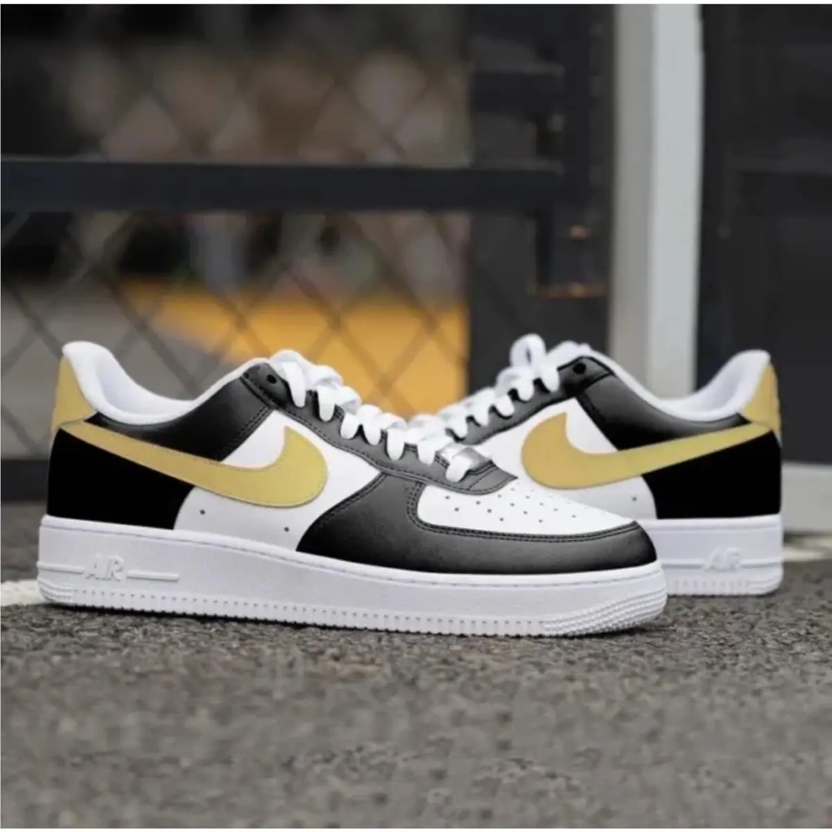 Nike shoes - Nike Air Force 1 - Air Force - DD8959-100 - Black 1