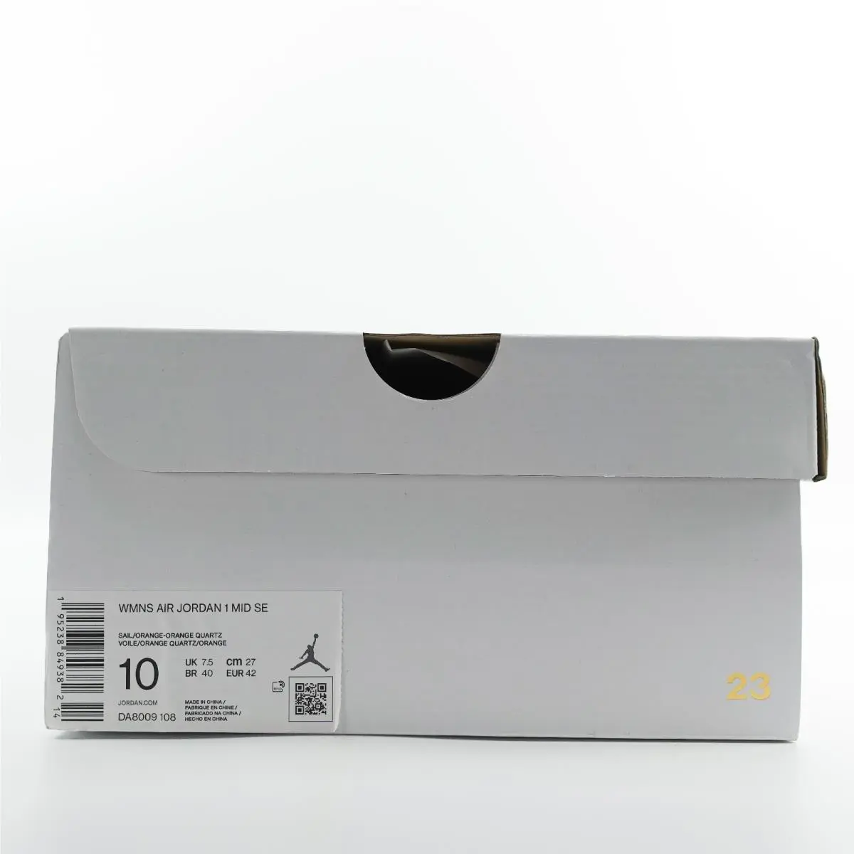 Nike shoes - Air Jordan 1 Mid SE - DA8009-108 - Sail/Orange-Orange Quartz 2