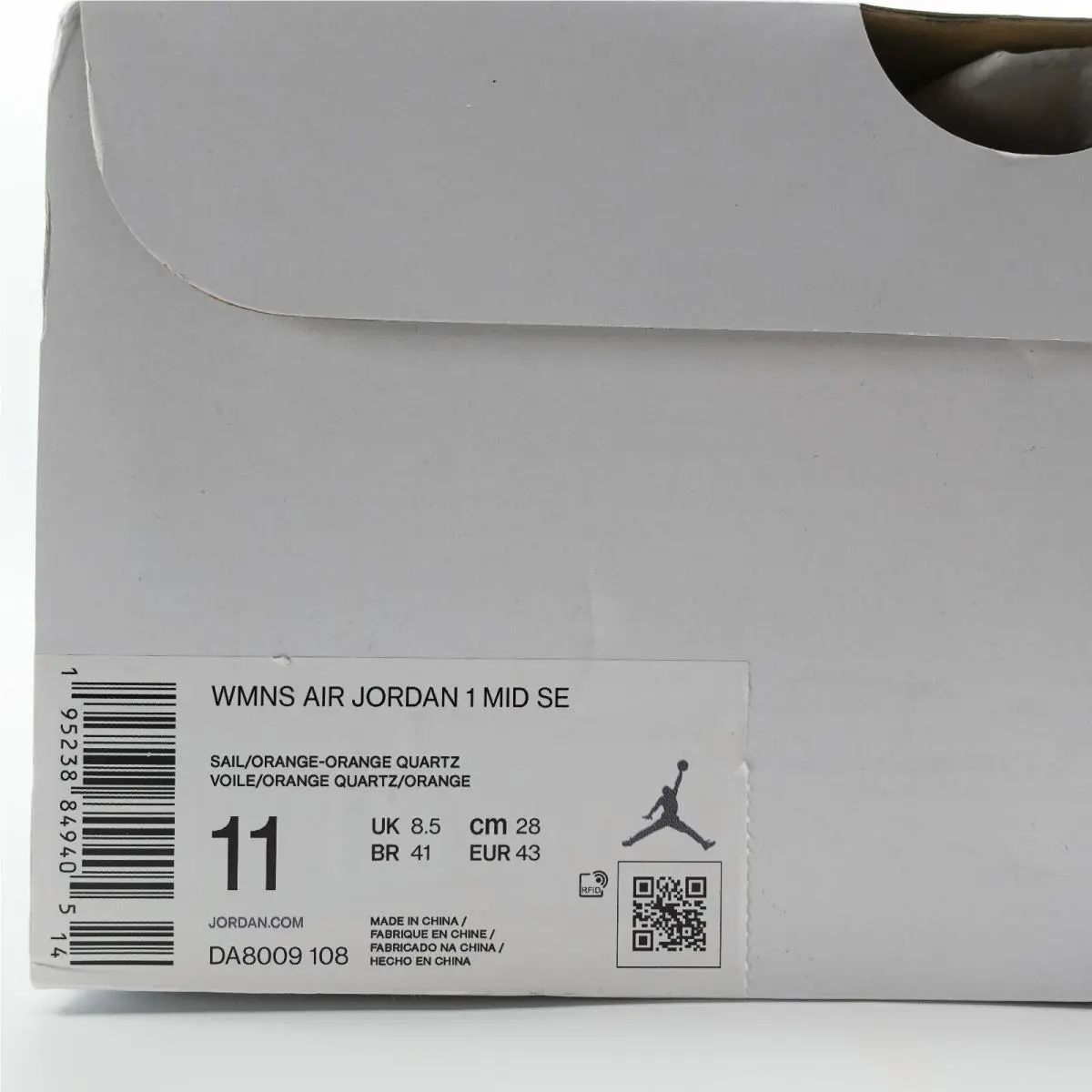 Nike shoes - Air Jordan 1 Mid SE - DA8009-108 - Sail/Orange-Orange Quartz 5