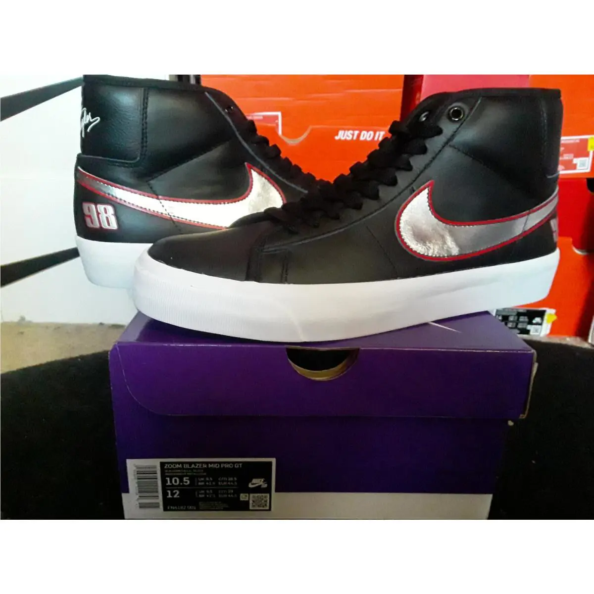 Nike shoes - Nike Blazer - Blazer - FN4182-001 - Black 4