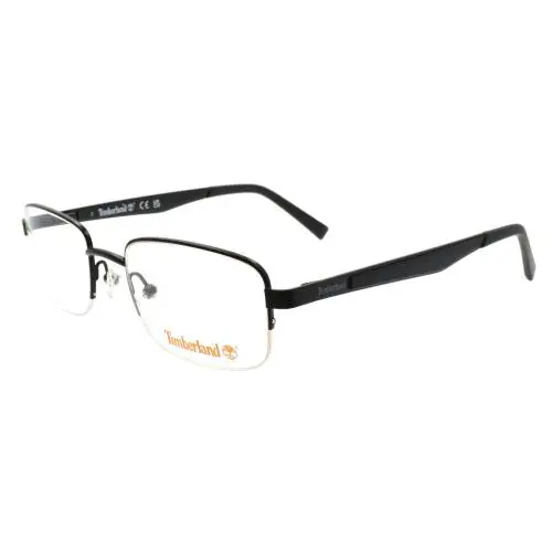 Timberland TB1787 002 Men`s Eyeglasses Frames Half-rim 50-20-145 Matte Black