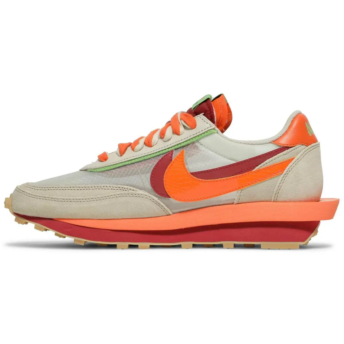 Nike shoes - Nike Sacai x Clot x LDWaffle - DH1347-100 - Orange 0
