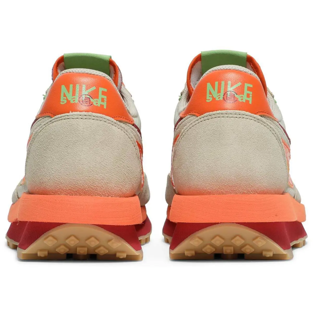 Nike shoes - Nike Sacai x Clot x LDWaffle - DH1347-100 - Orange 2