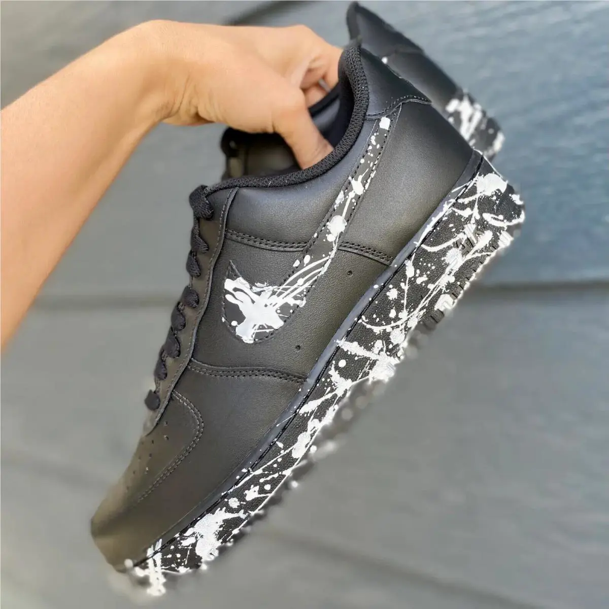 Nike shoes - Nike Air Force 1 - Air Force - DD8959-100 - Black 3