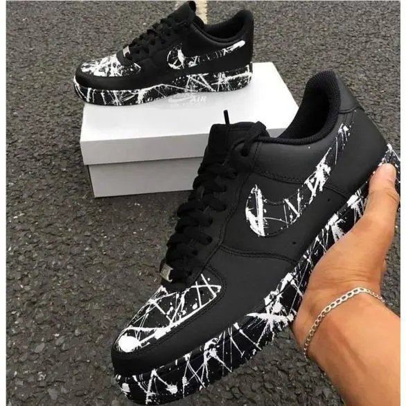 Nike shoes - Nike Air Force 1 - Air Force - DD8959-100 - Black 20