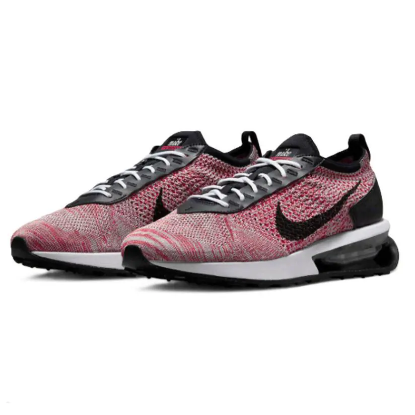 Nike shoes - Nike Air Max Flyknit Racer - University Red/Wolf Grey/Black 8
