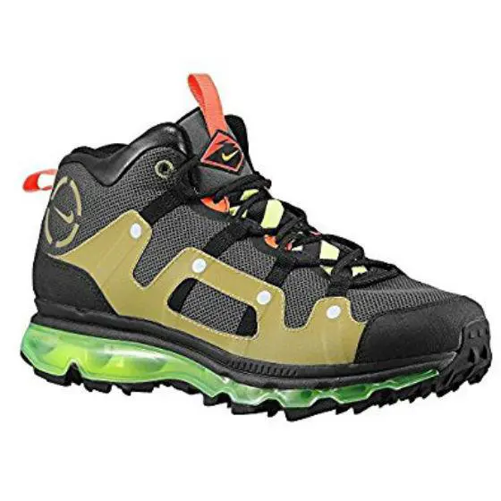 Nike shoes - Nike Air Max Minot - Air Max Minot - Newsprint / Volt-metallic Silver-black 1
