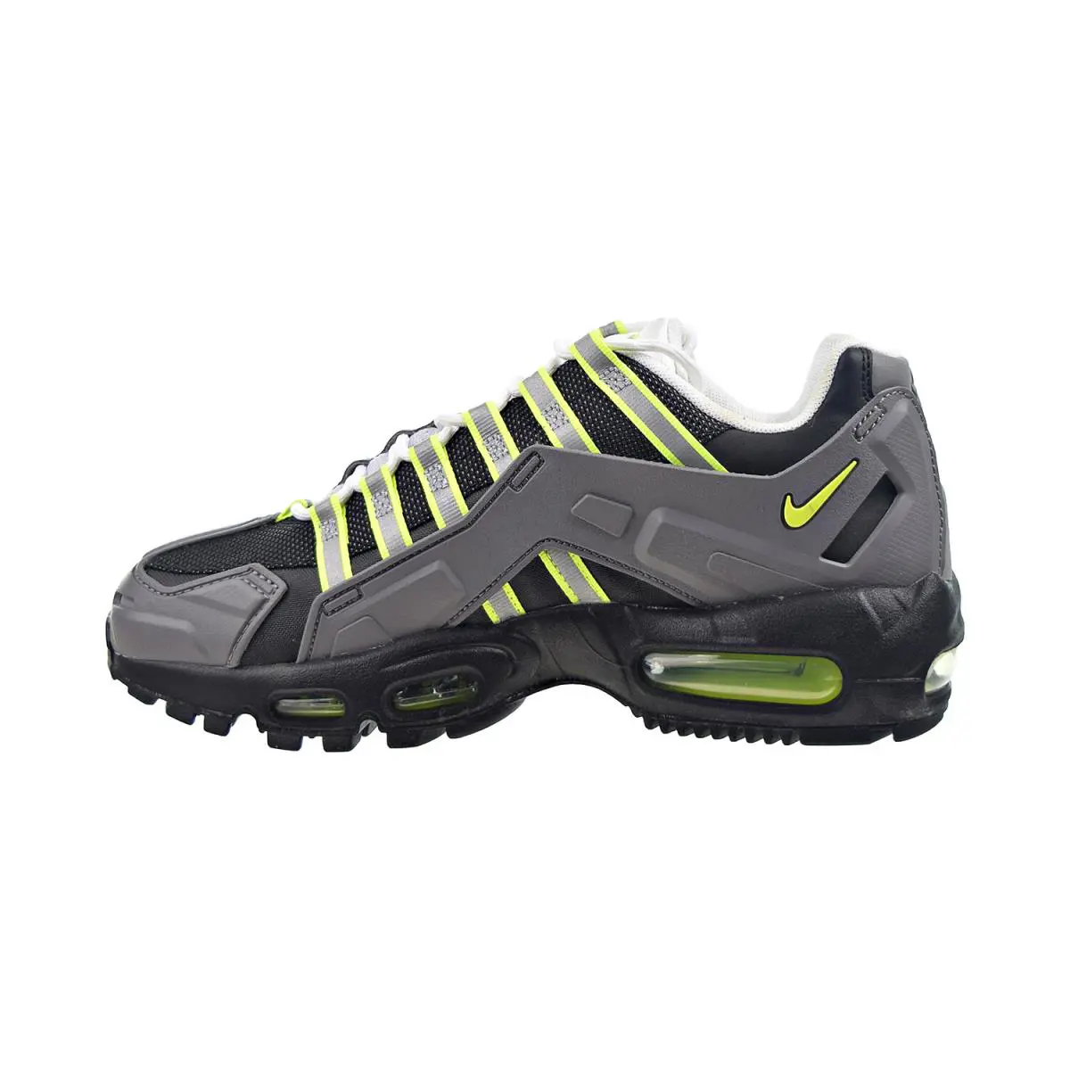 Nike shoes - Black-Neon Yellow-Medium Grey 2