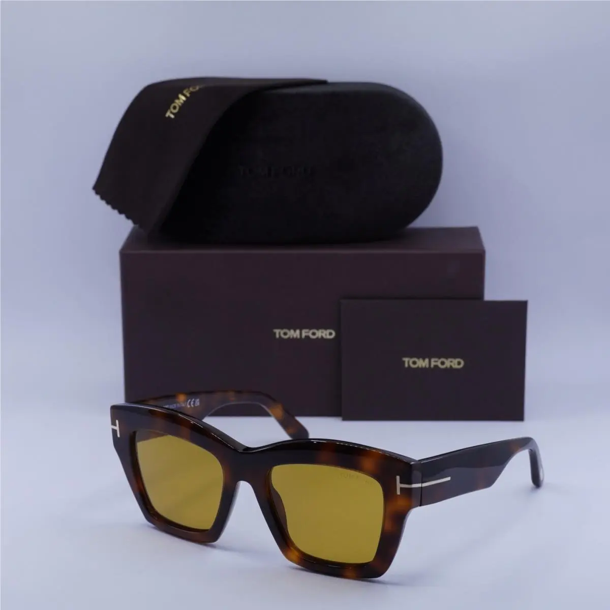 FT1191 53E Blonde Havana/brown 52-19-140 Sunglasses by Tom Ford