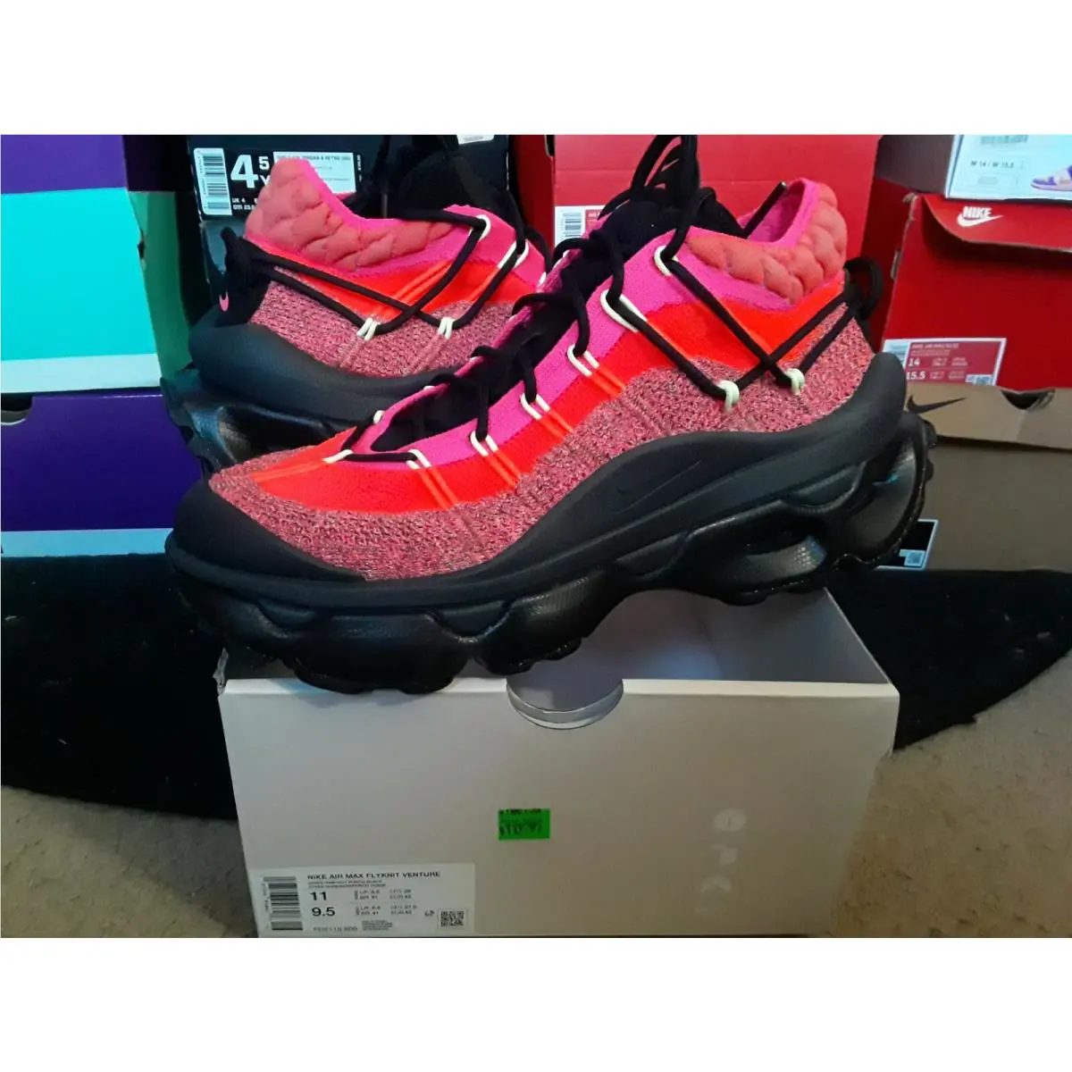Nike shoes - Nike Air Max Flyknit - Air Max Flyknit - FD2110-600 - Pink 7