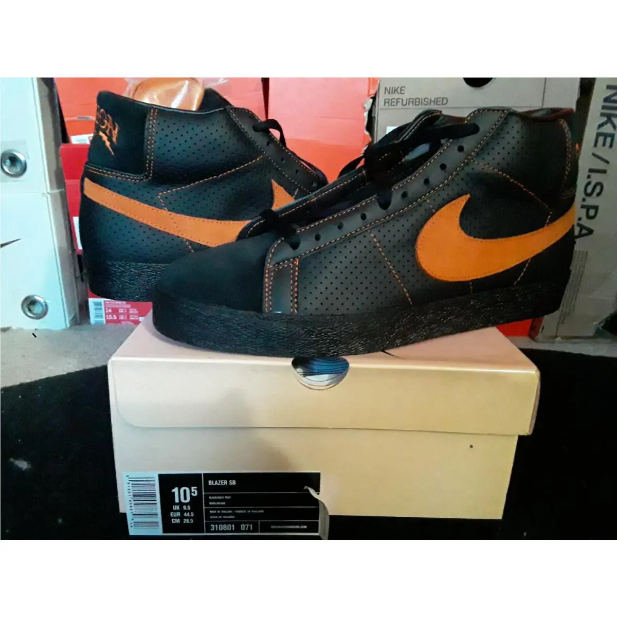Nike shoes - Nike Zoom Blazer SB - Zoom Blazer - 310801-071 - Black 0