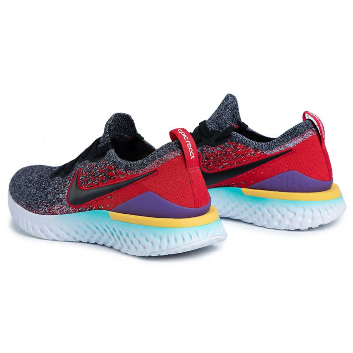Nike shoes - Nike Epic React - Epic React - BLACK/BLACK-HYPER JADE 0