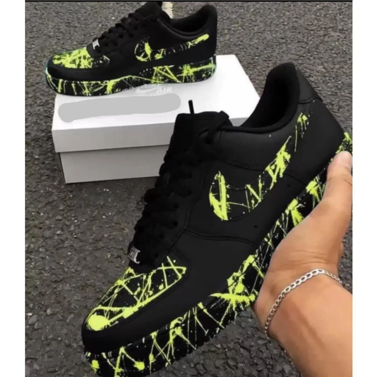Nike shoes - Nike Air Force 1 - Air Force - DD8959-100 - Black 18