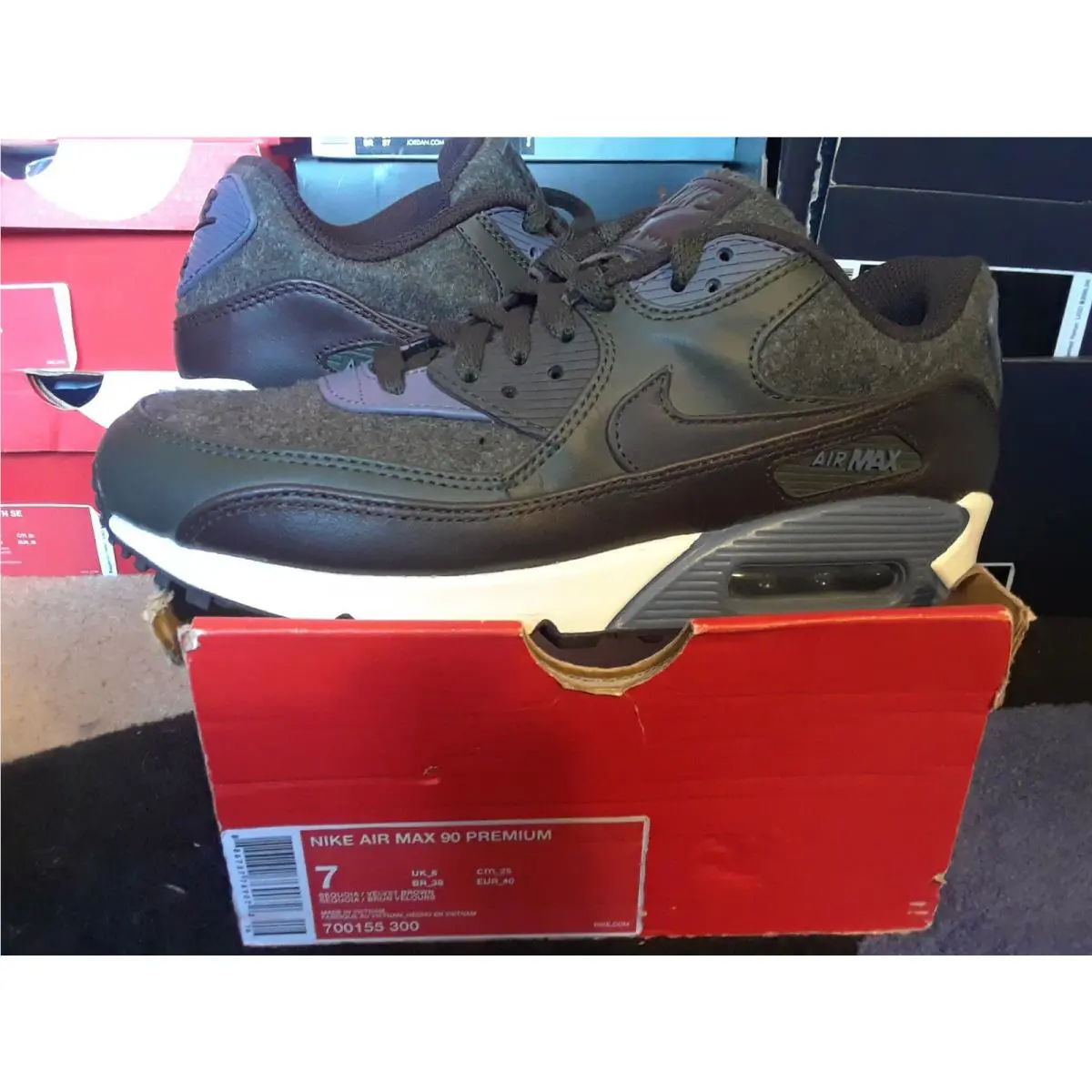 Nike shoes - Nike Air Max 90 - Air Max - 700155-300 - Brown 0