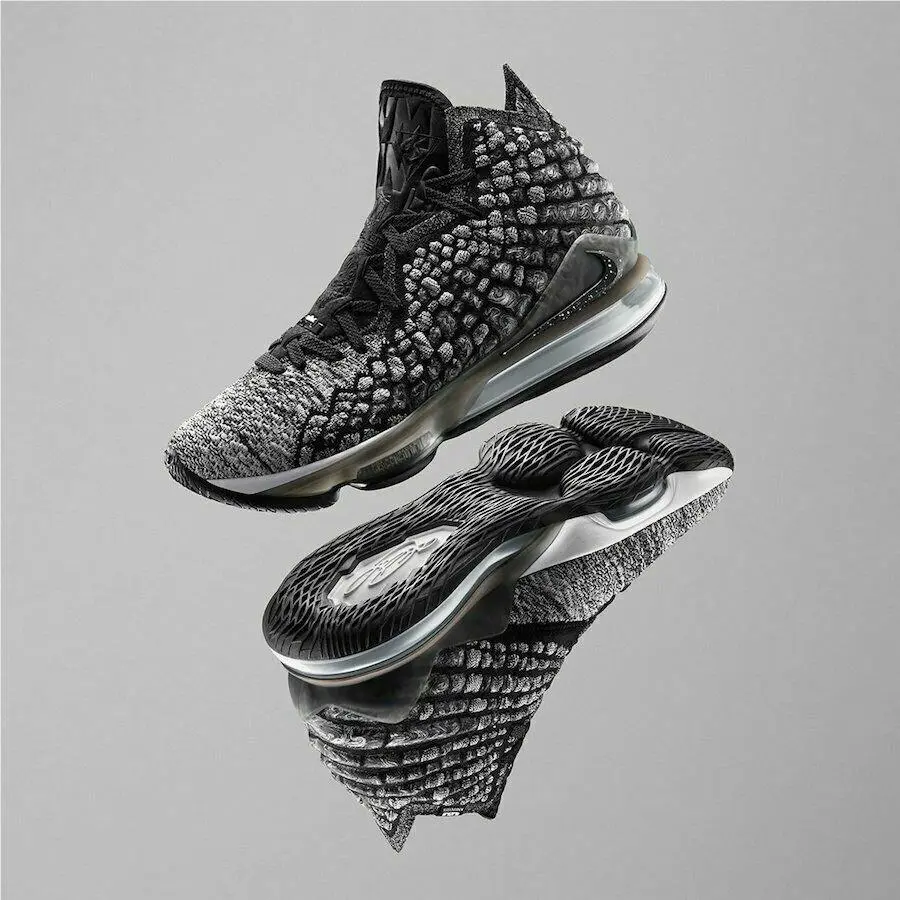 Nike shoes - Nike LeBron XVII - LeBron XVII - BQ3177-002 - Black 6