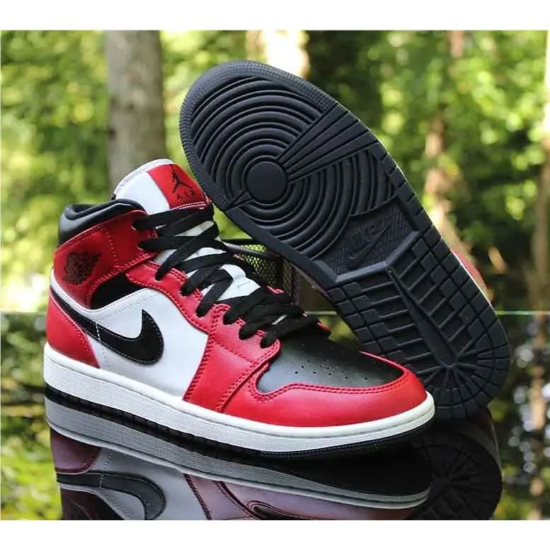 Nike shoes - Air Jordan 1 - Air - 554724-069 - Red 8