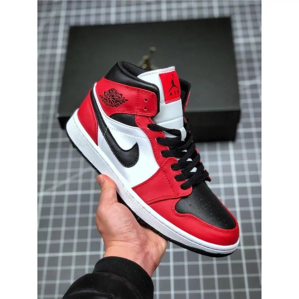 Nike shoes - Air Jordan 1 - Air - 554724-069 - Red 6