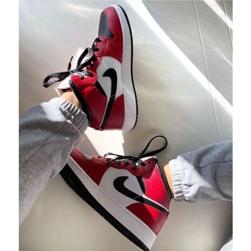 Nike shoes - Air Jordan 1 - Air - 554724-069 - Red 7