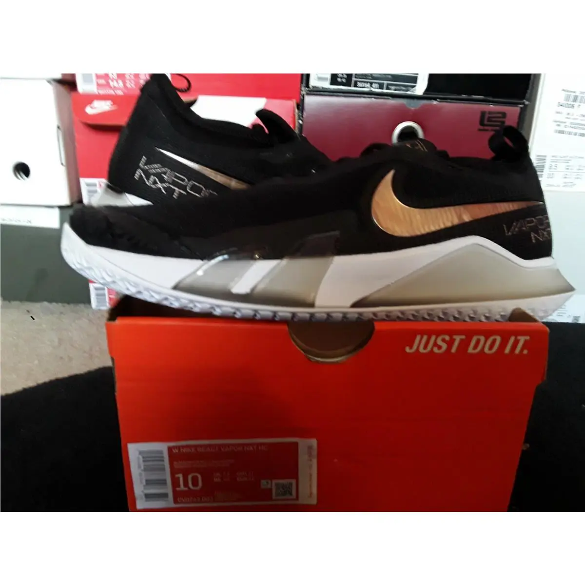 Nike shoes - Nike Air Court - Air Court - CV0742 002 - Black 0