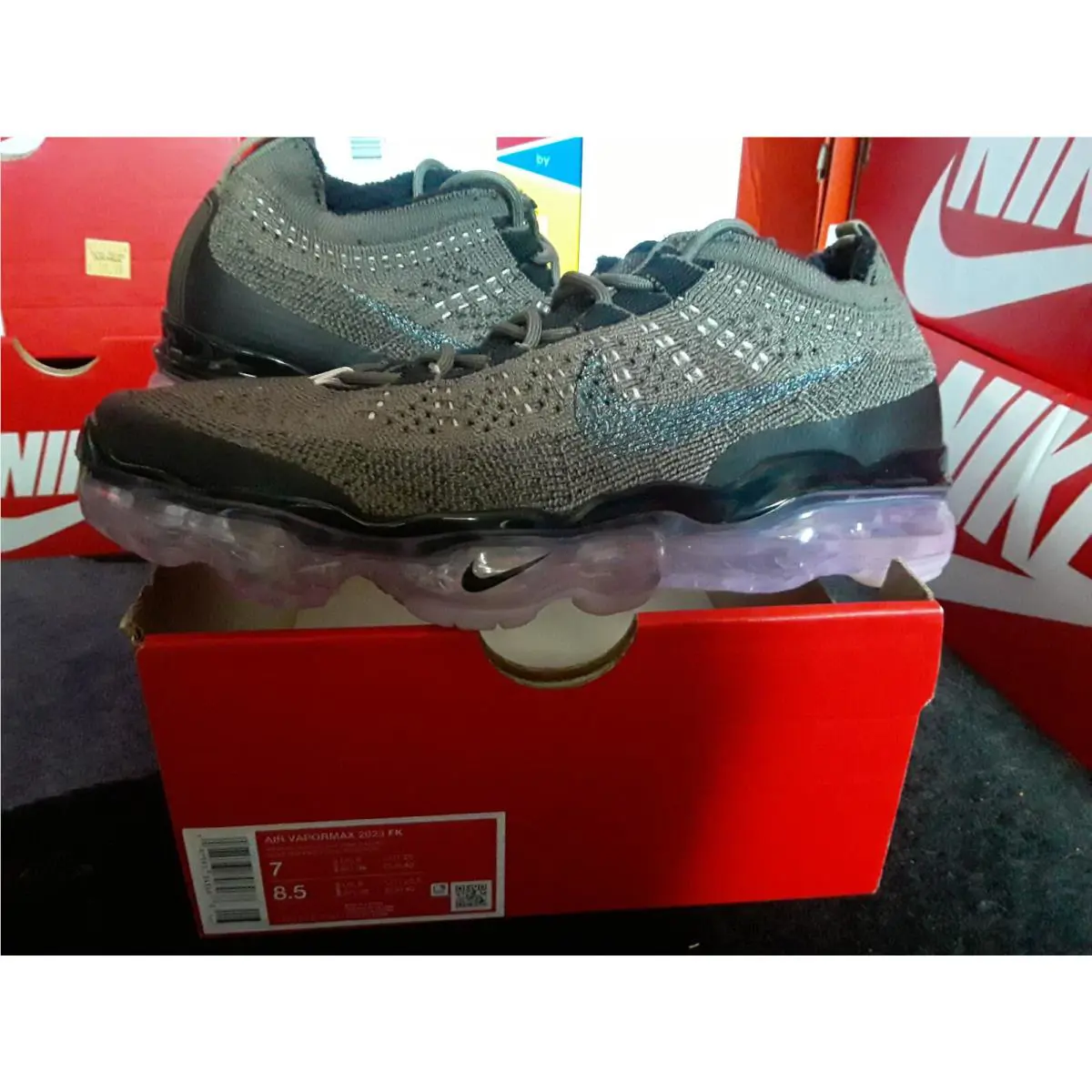 Nike shoes - Nike Air VaporMax Flyknit - Air VaporMax Flyknit - Dv1678-200 - Green 4
