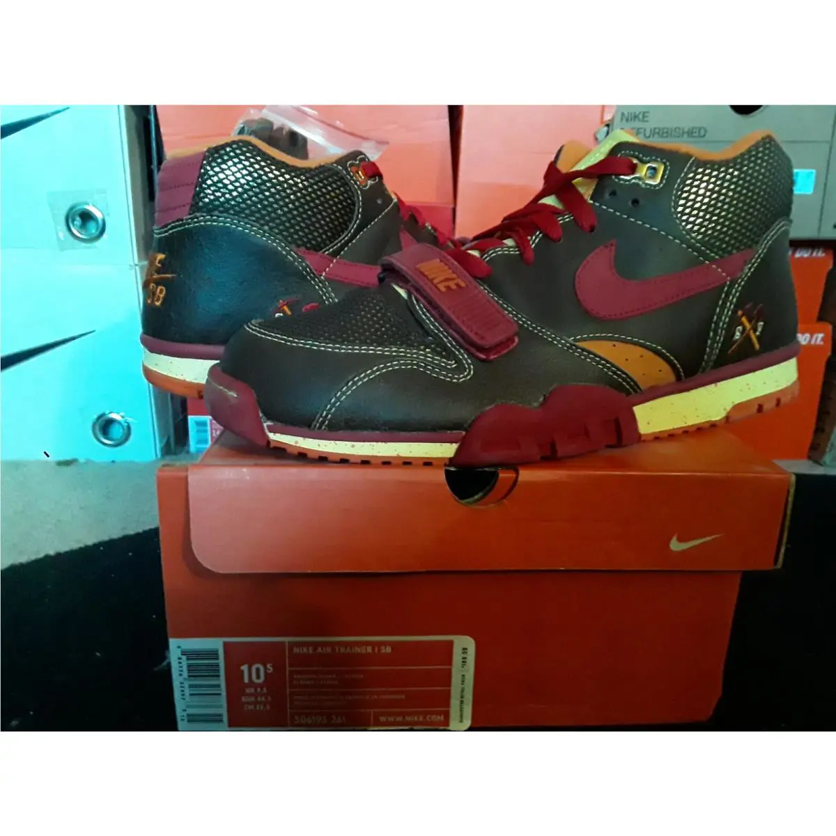 Nike shoes - Nike Air Trainer - Air Trainer - 306193-261 - Brown 0