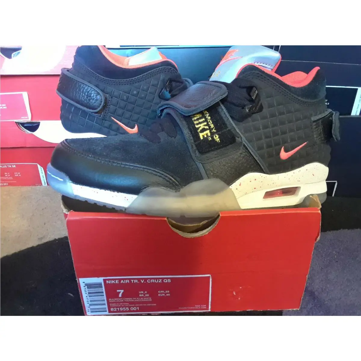 Nike shoes - Nike Air Cruz - Air Cruz - 821955 001 - Black 0