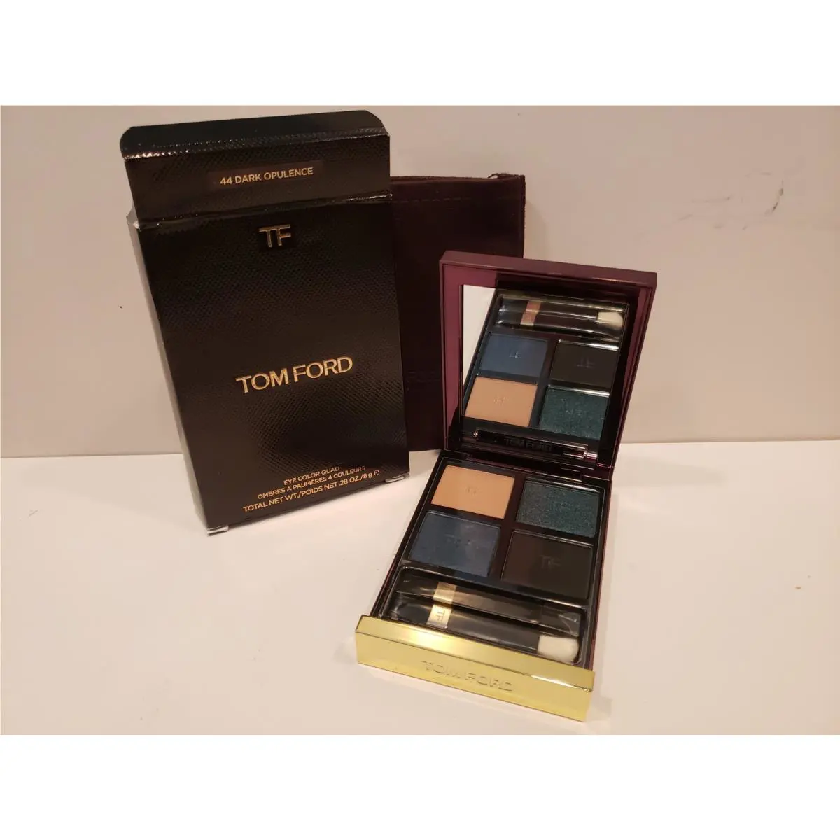 Tom Ford Eye Color Quad Eyeshadow Palette 44 Dark Opulence 0.28 Oz