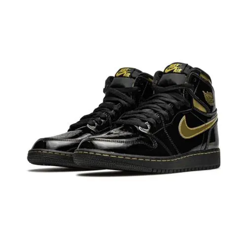 Nike shoes - Air Jordan 1 - Air - 575441 032 - Black/Metallic Gold 0