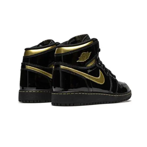 Nike shoes - Air Jordan 1 - Air - 575441 032 - Black/Metallic Gold 1