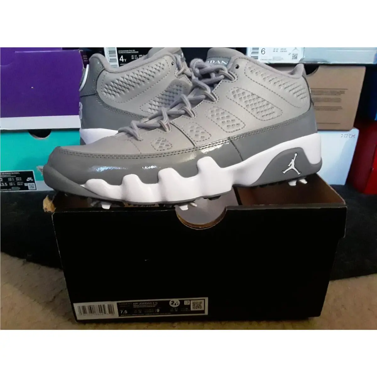 Nike shoes - Air Jordan 9 - Air - FJ5934 001 - Gray 8