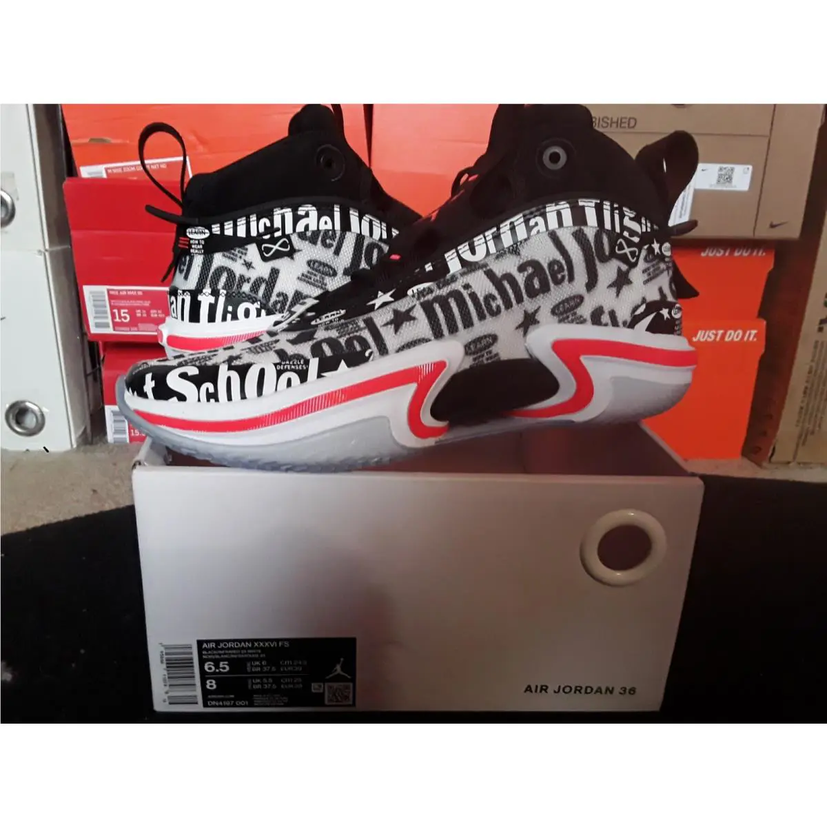 Nike shoes - Air Jordan - Air - DN4197-001 - White 0
