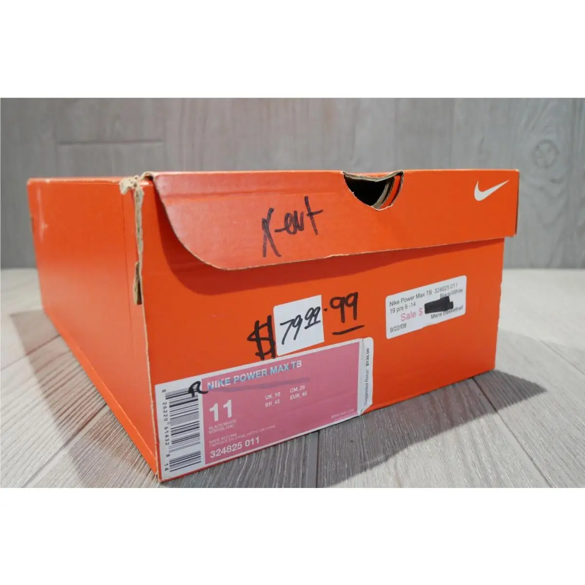 Nike shoes - Nike Power Max - Power Max - Black 5