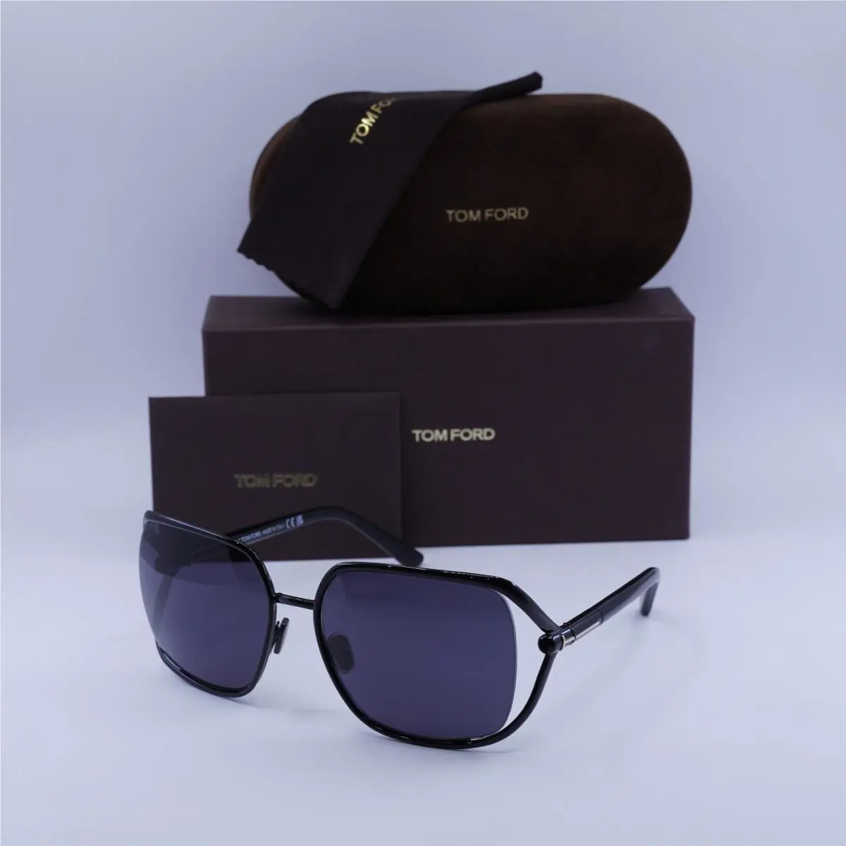 Tom Ford FT1092 28U Shiny Rose Gold/bordeaux Mirror 60-18-120 Sunglasses