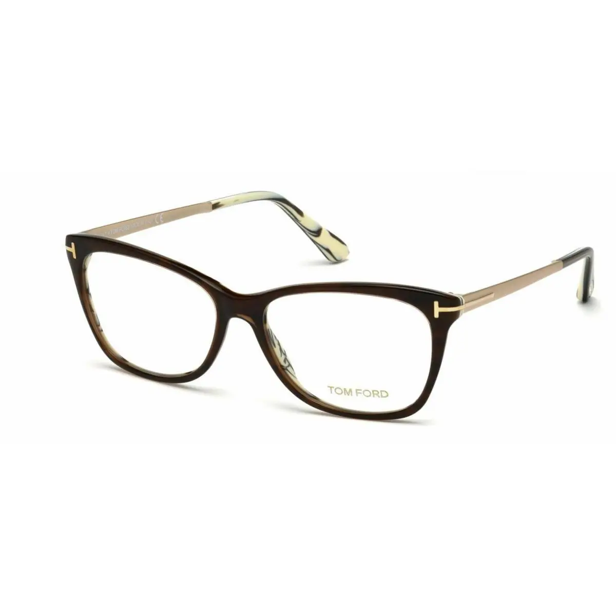 Tom Ford FT5353 050 Dark Brown/other Eyeglasses
