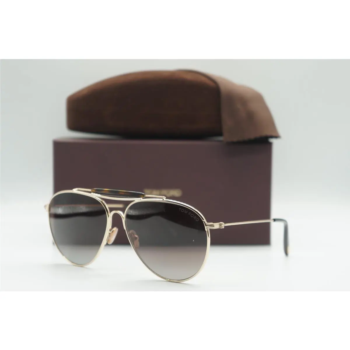 Tom Ford TF 995 32F Gold Brown Sunglasses Frames 59-14