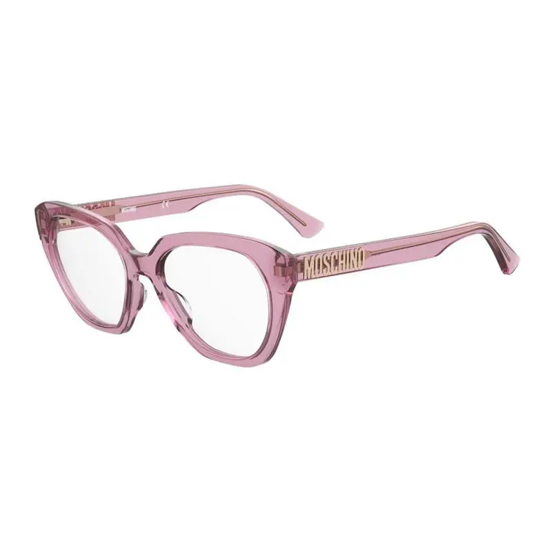 Moschino MOS628 0MU1 00 Transparent Pink 51mm Eyeglasses