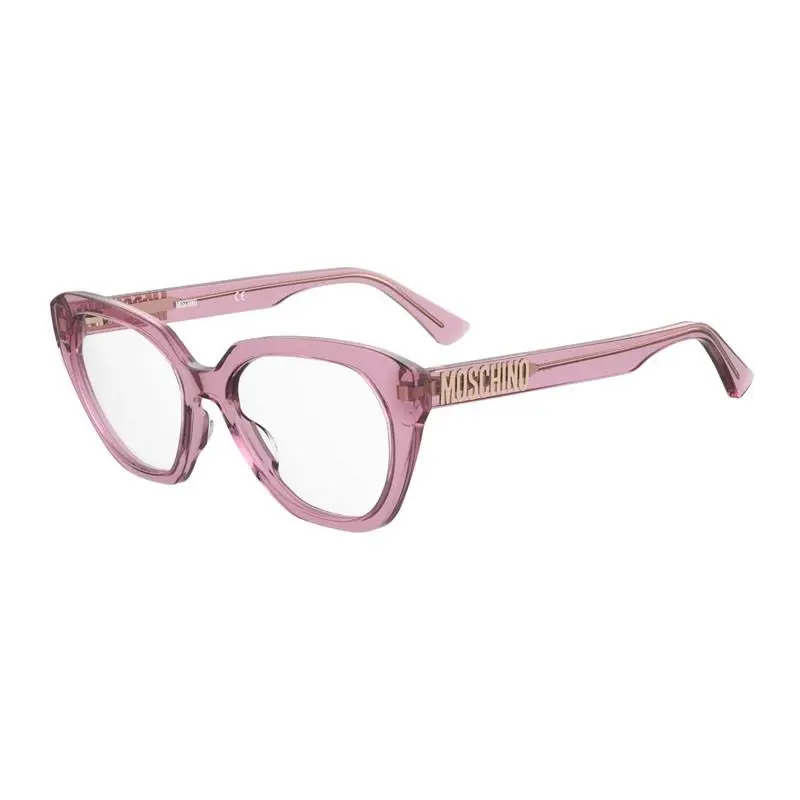Moschino MOS628 0MU1 00 Transparent Pink 51mm Eyeglasses