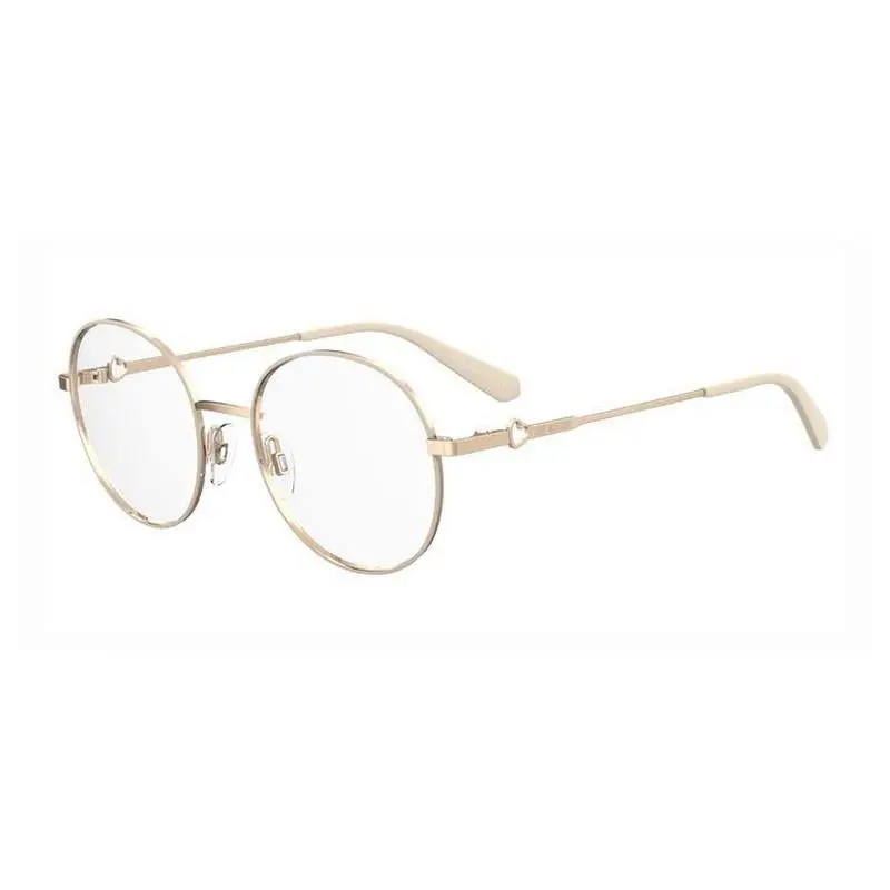 Moschino Love MOL617/TN 0B4E 00 White/gold 51mm Eyeglasses