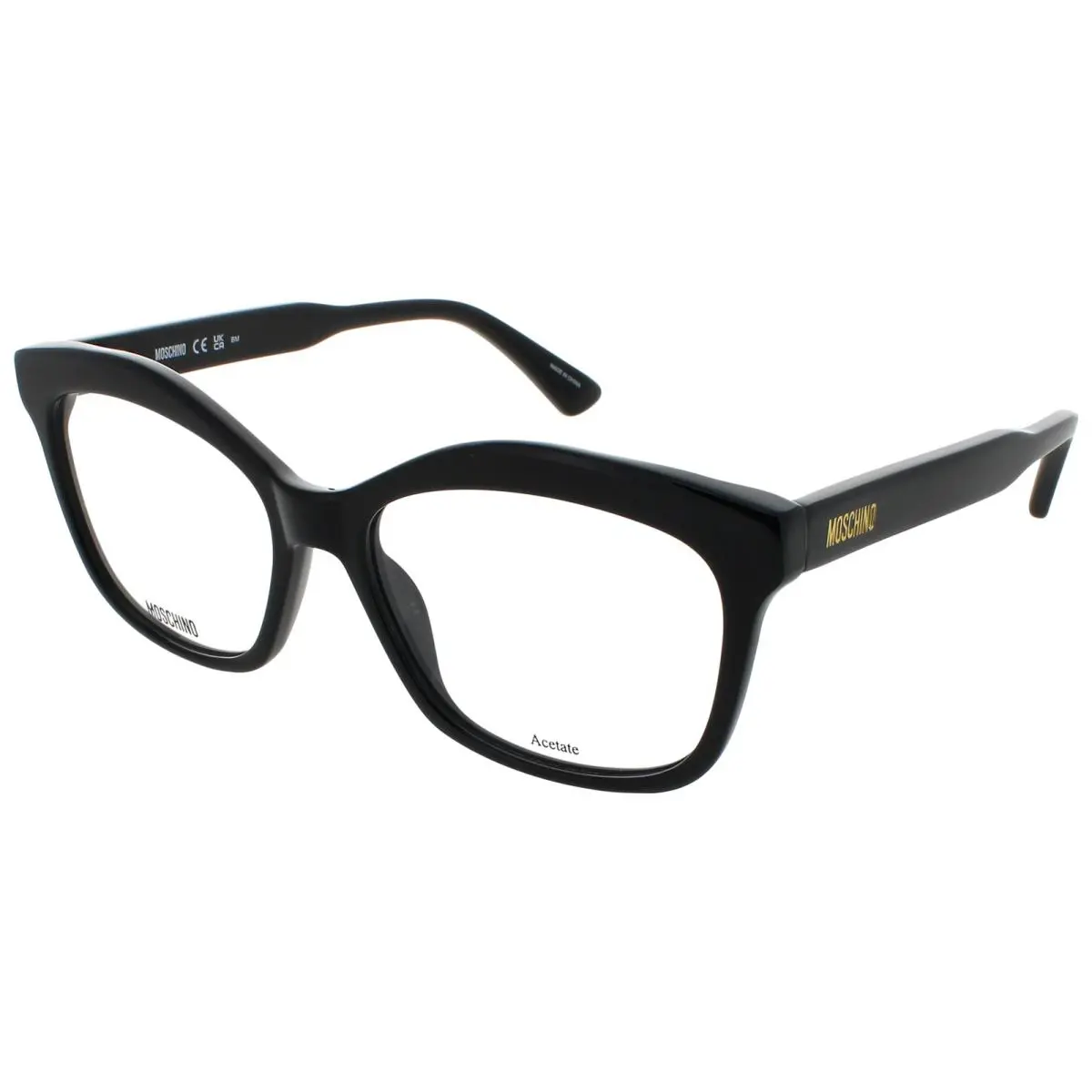Moschino MOS-606-0807-53 Eyeglasses 53mm - Frame: BLACK