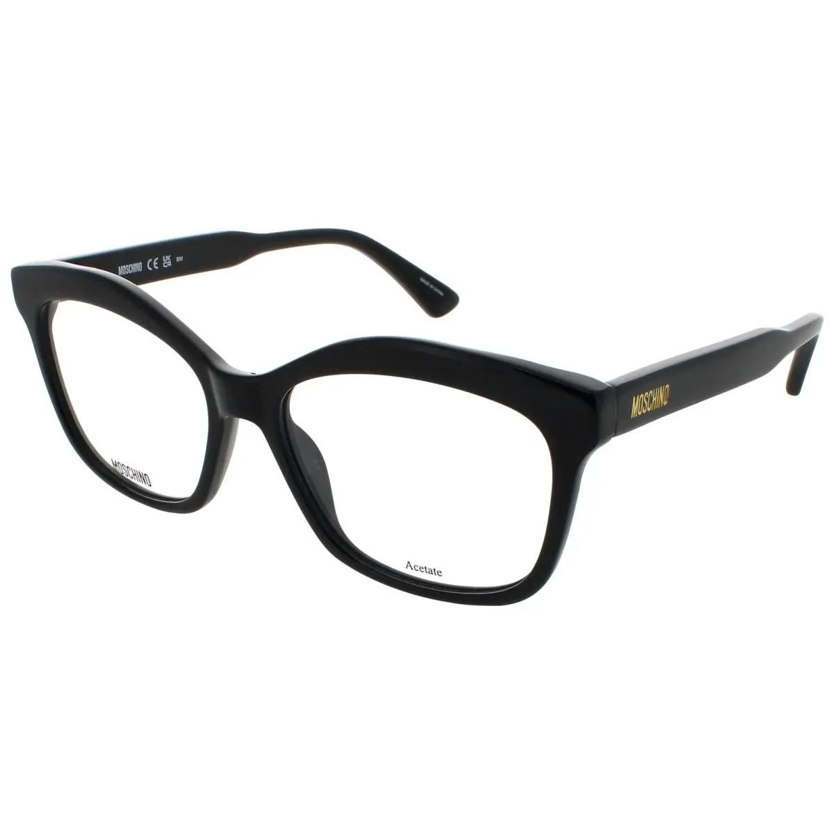 Moschino MOS-606-0807-53 Eyeglasses 53mm - Frame: BLACK