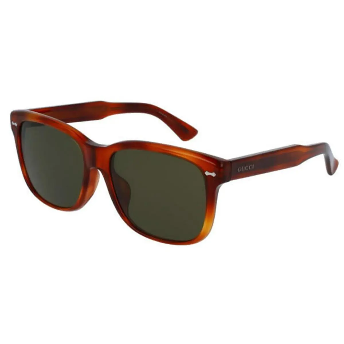 Gucci Havana Green Wayfarer Unisex Sunglasses GG0050SA 002