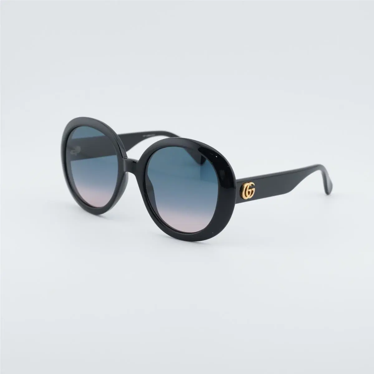Gucci GG0712S 002 Black/blue Gradient 55-21-140 Sunglasses