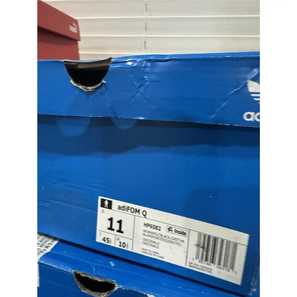 Adidas shoes - adidas AdiFOM Q - AdiFOM - HP6582 - Black 7